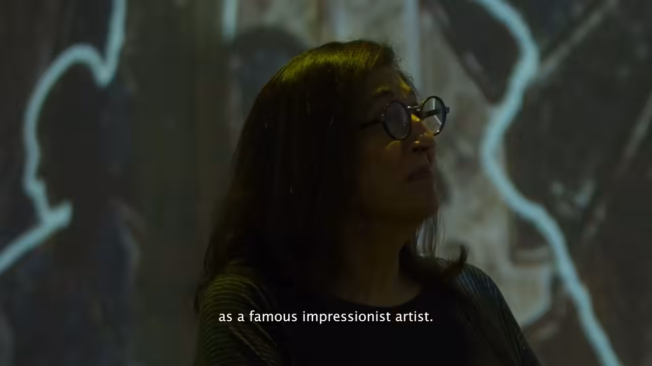 Video exploring the inspiration behind KNMA’s 'The Rooted Nomad: MF Husain' with Kiran Nadar during the Venice Biennale 2024
