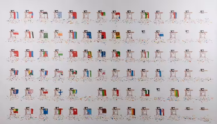 Artwork titled Nations by N. S. Harsha